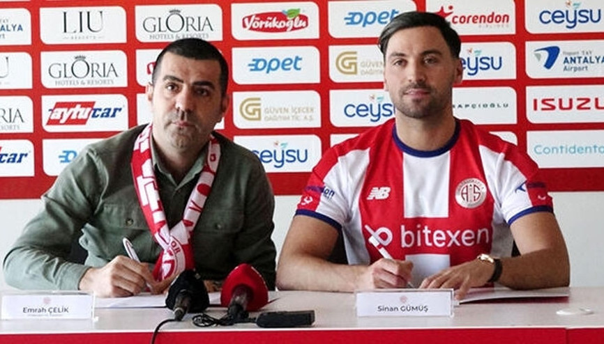 Sinan Gümüş, Antalyaspora imza attı Fenerbahçede mutsuzdum...