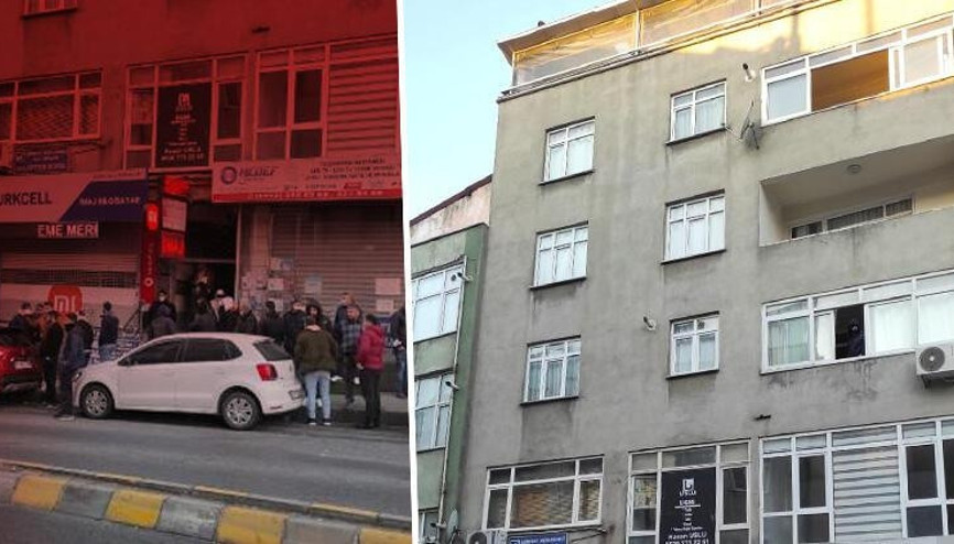 Kağıthanede 3 arkadaş ofiste ölü bulundu