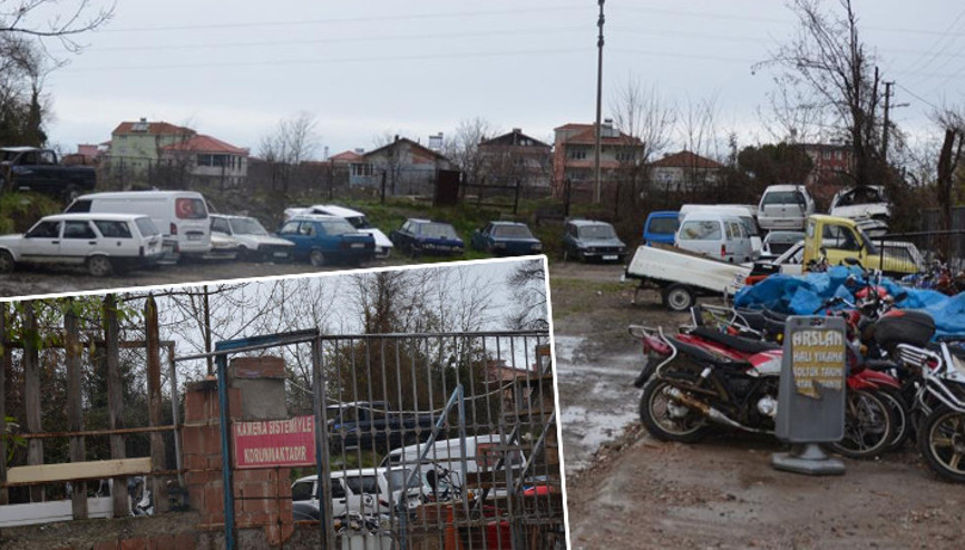 Yediemin otoparkından 25 araç çalındı