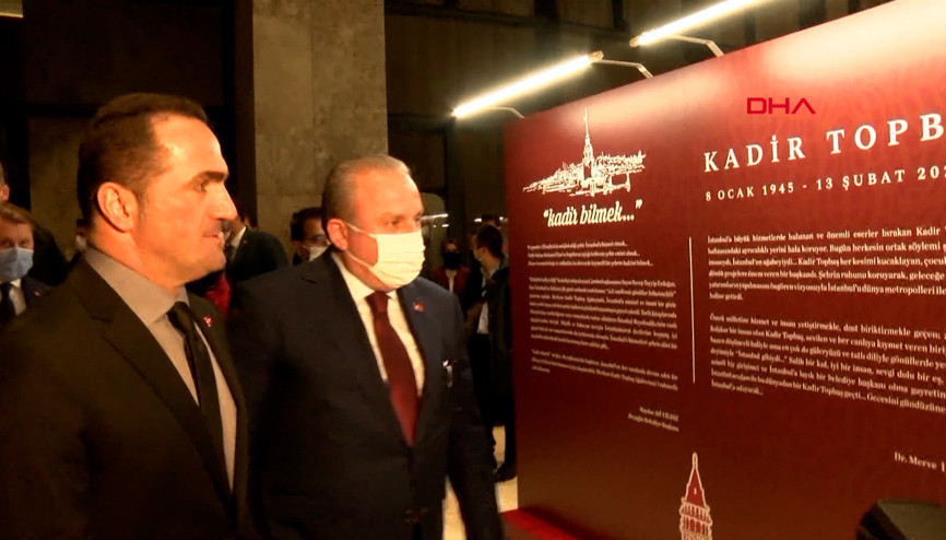 TBMM Başkanı Şentop, Kadir Topbaş anısına düzenlenen film gösterimine katıldı