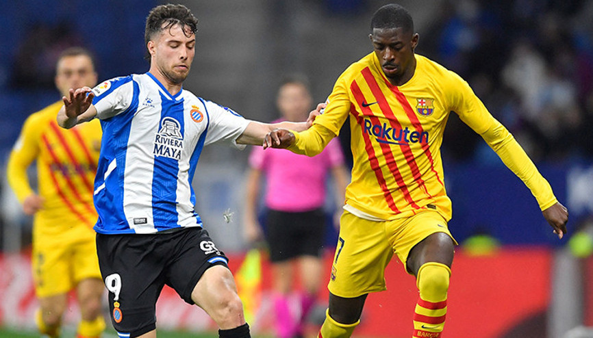 Barcelona puanı 90+6da kurtardı Seri 8 maça çıktı