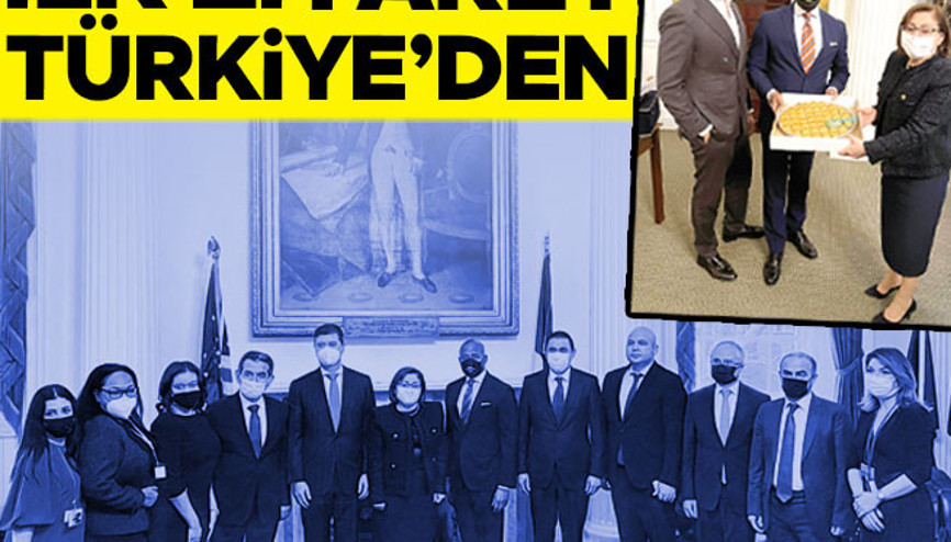 İlk ziyaret Türkiye’den