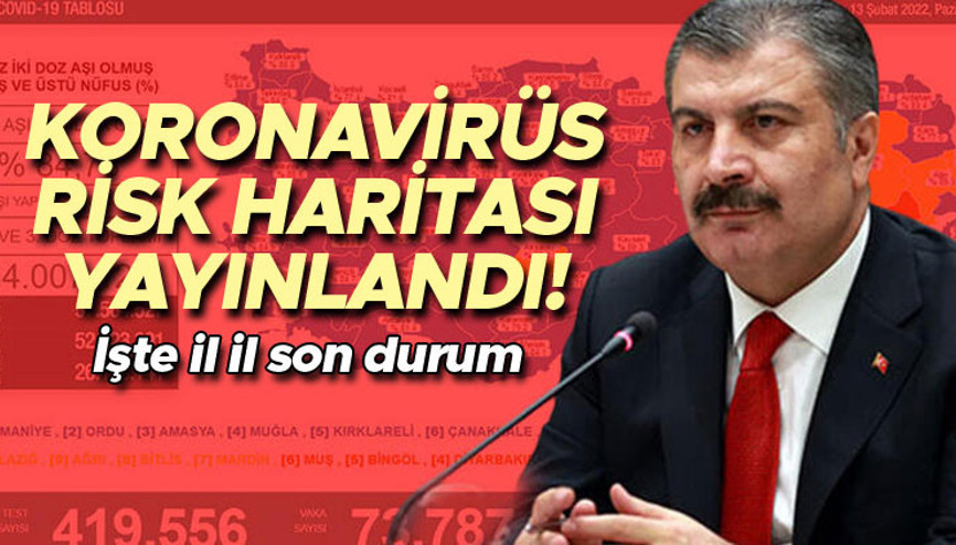 Son Dakika: 20 Şubat Koronavirüs tablosunda son durum: Bugün corona virüs vaka sayısı ne kadar İstanbul, Ankara, İzmir ve il il covid 19 haritası