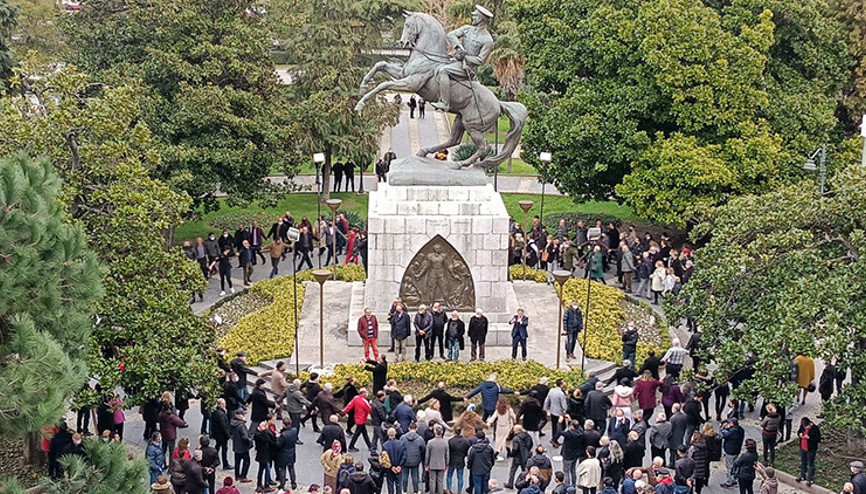 Onur Anıtı’nın güvenliği için ek tedbirler alınıyor... Atatürk Parkına araç giremeyecek