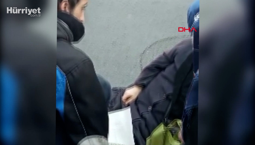 Sarıyerde yola düşen kadını İETT otobüsü ezdi