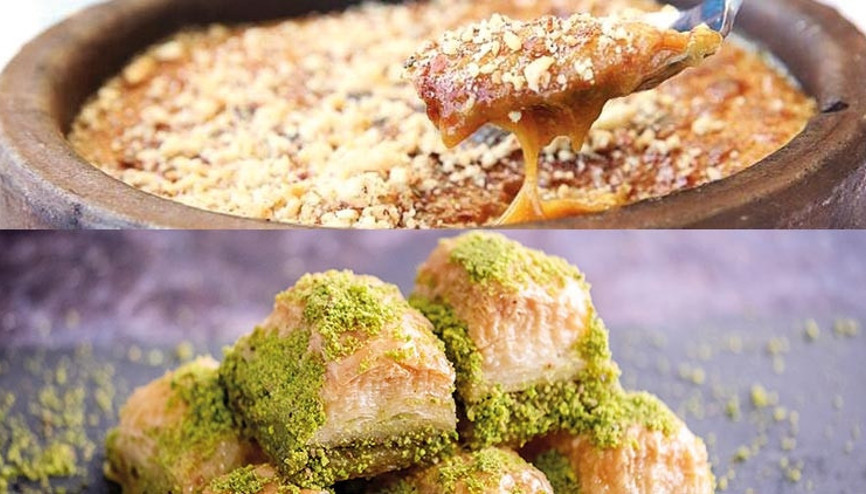 Fırında tahin helvası mı fıstıklı baklava mı
