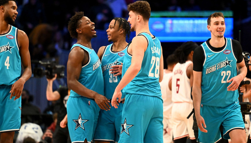 NBA All-Star Yükselen Yıldızlar etkinliğinde şampiyon Alperen Şengünün takımı oldu