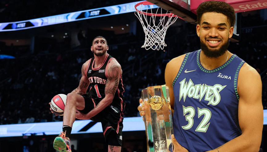 NBA All-Starda smaç, üç sayı ve yetenek yarışmalarının şampiyonlari belli oldu