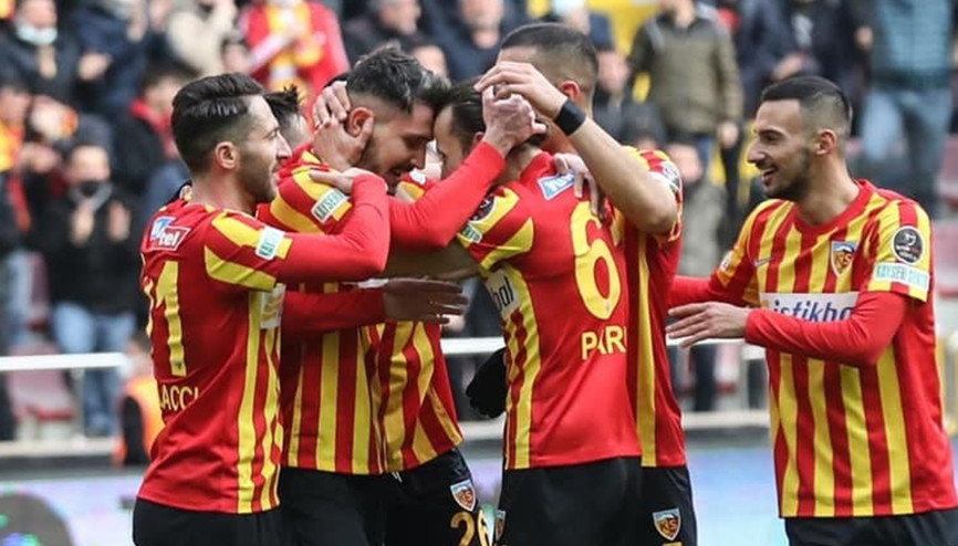 Kayserisporda Mert Çetin ilk golünü attı