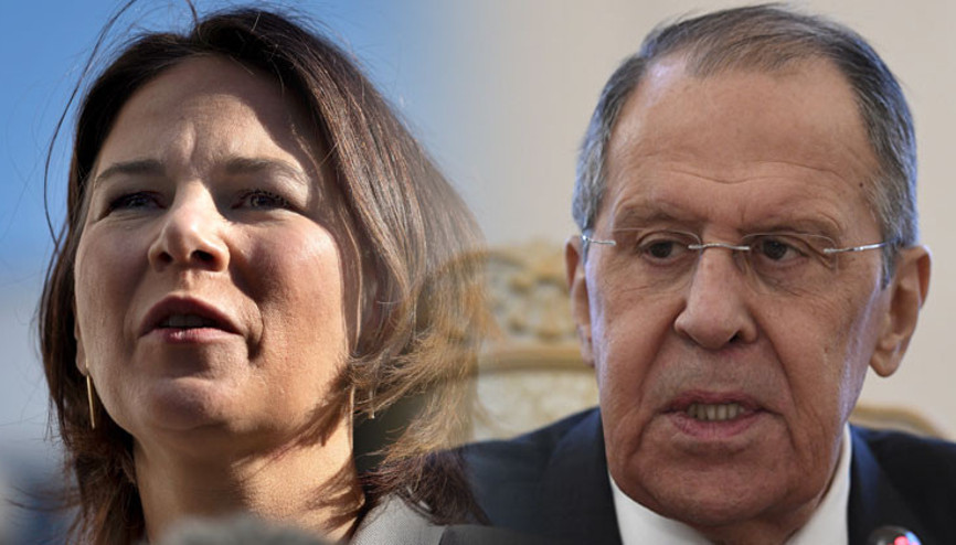 Rusya Dışişleri Bakanı Lavrov, Alman mevkidaşı Baerbock ile telefonda görüştü