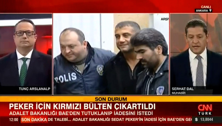 Sedat Peker için kırmızı bülten kararı
