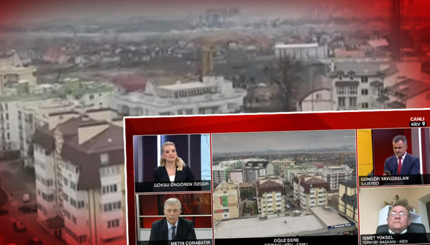 Son dakika... Ukraynanın Kiev kentine büyük bombardıman Türk öğrenci: Yayını terk etmem gerekiyor