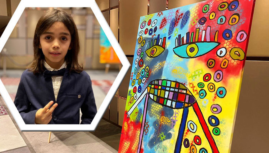 ‘Küçük Picasso’, Türkiye’deki ilk sergisini açtı