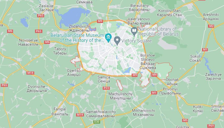 Minsk nerede Minsk harita üzerindeki konumu Minsk nerede Minsk harita üzerindeki konumu