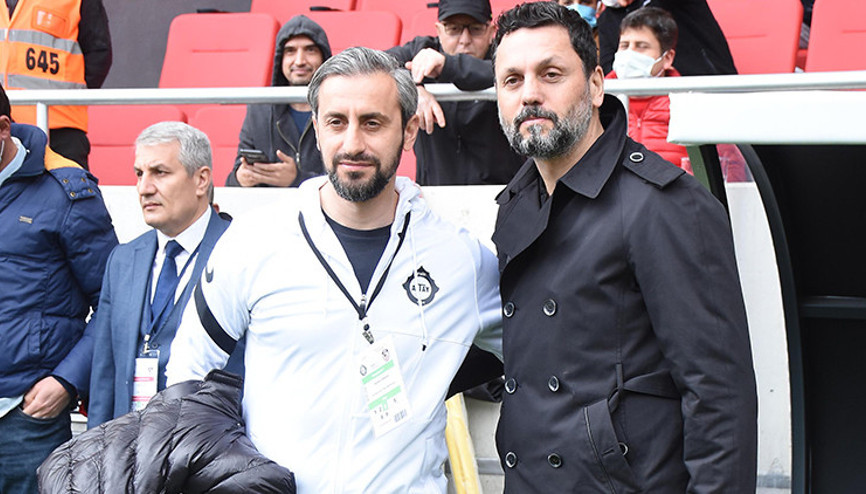 Altay-Gaziantep FK maçı sonrası Erol Bulut ve Serkan Özbalta konuştu