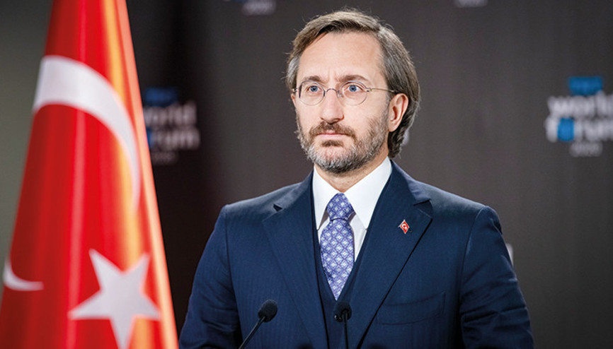 Küstah harita için Altun’dan mektup