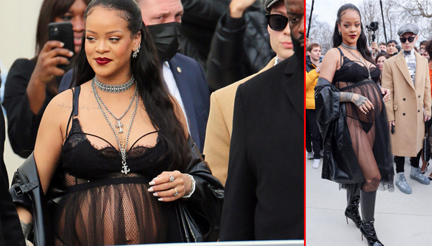 Kıyafeti olay oldu: Sanki yeryüzünde hamile kalan tek kadın Kıyafeti olay oldu: Sanki yeryüzünde hamile kalan tek kadın