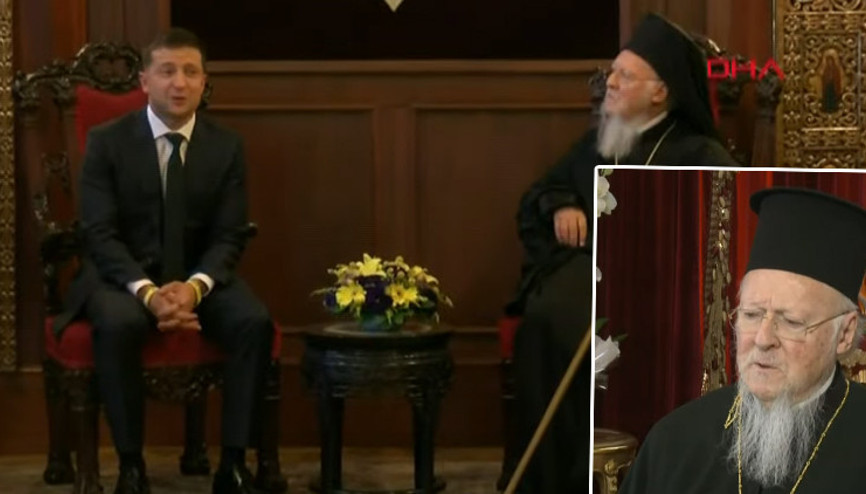 İstanbul Rum Patriği Bartholomeos: Dünya Rusyanın aleyhinde... Yeni soğuk savaş dönemine giriyoruz