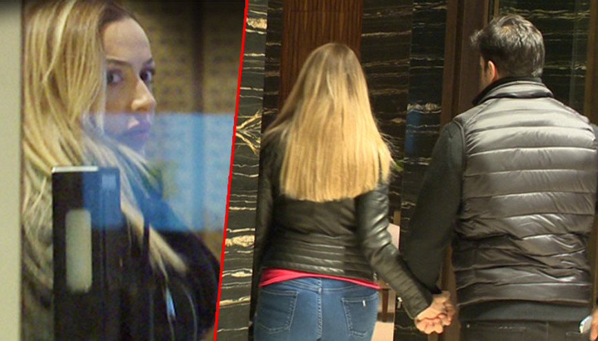 Şaşkın aşıklar Hadise ve Mehmet Dinçerler Kuruçeşmede...