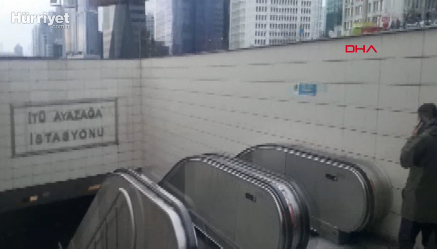 Yenikapı-Hacıosman metrosunda intihar girişimi; seferler aksadı