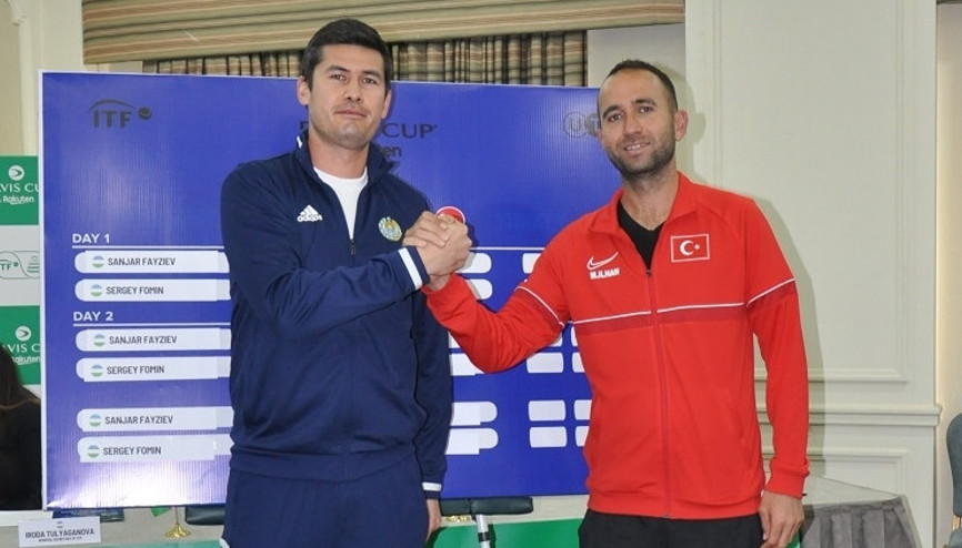 Davis Cup Özbekistan - Türkiye eşleşmesinde kuralar çekildi