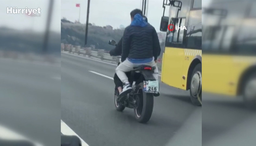 Köprü geçiş ücretinden kaçmak için bulduğu yöntem pes dedirtti