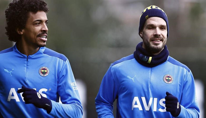 Fenerbahçede Gustavo ve Novak takımla çalıştı Fenerbahçede Gustavo ve Novak takımla çalıştı