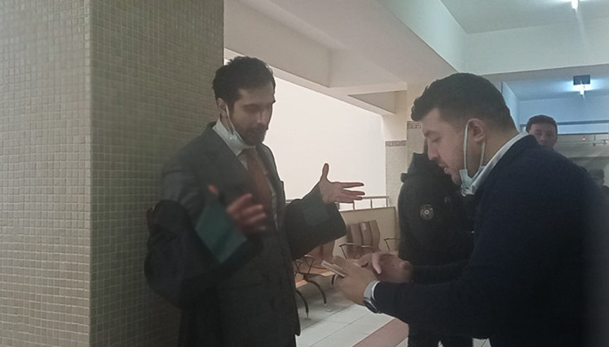 İstismar davasında hapis cezası alan sanığın oğlu adliyede mağdur avukatının burnunu kırdı