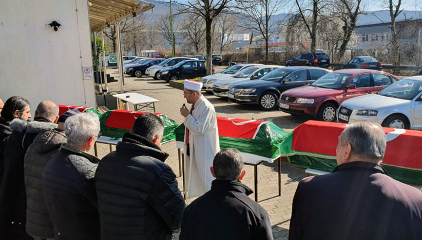 Türk aileye son görev