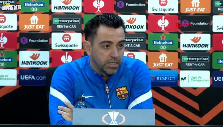 Xavi Hernandez: Galatasarayı yenmek ve bu turnuvada başarılı olmak istiyoruz