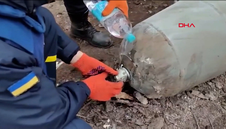 Mıkolayiv ve Çernihivde infilak etmeyen bombalar temizlendi