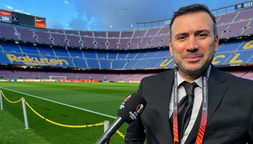 Ertem Şenerin Barcelona - Galatasaray maçı anlatımı sosyal medyada olay oldu