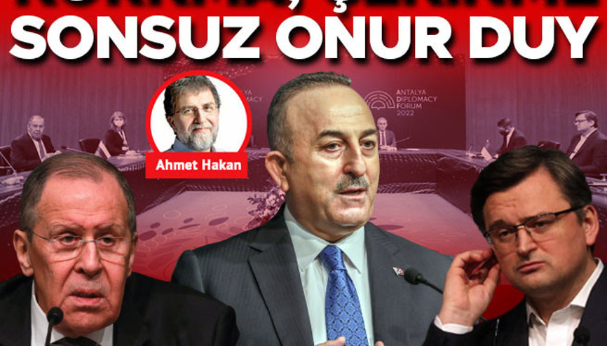 Korkma, çekinme: Sonsuz onur duy