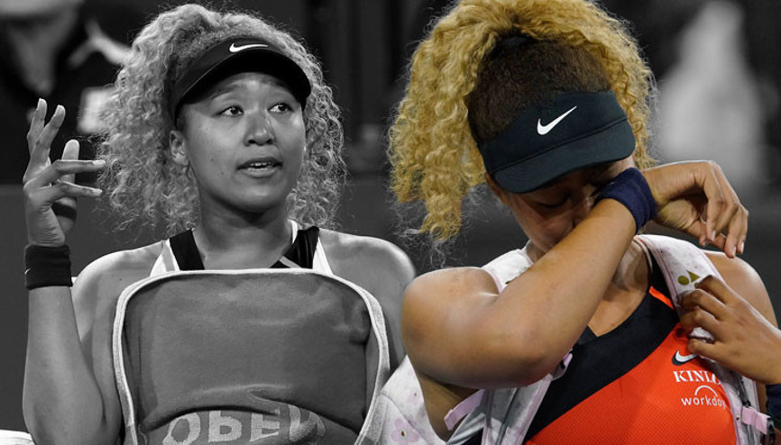 Naomi Osaka kortta gözyaşlarına boğuldu Seyirci Berbatsın diye bağırınca...