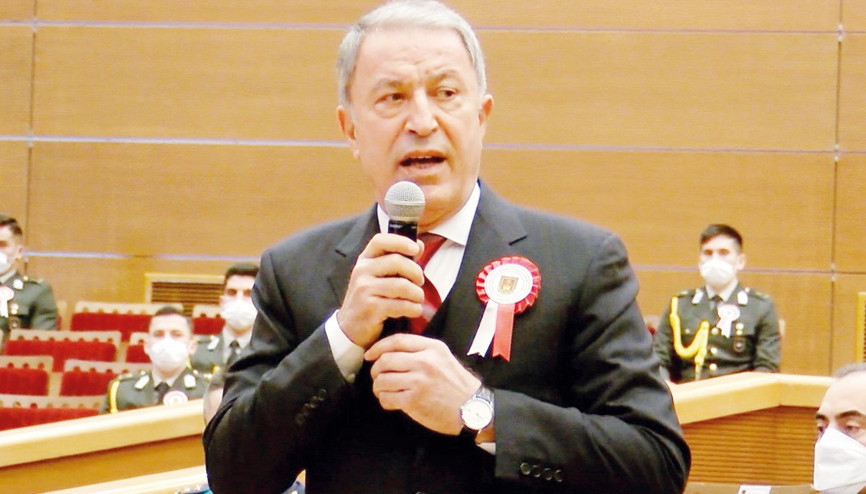 Bakan Akar’dan Harbiyeli töreninde mesajlar: Yaşananlardan ders almalıyız