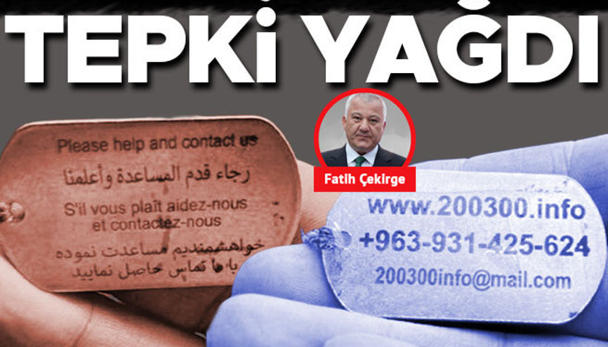 ‘Kirli savaş’ın künyesine tepki yağdı