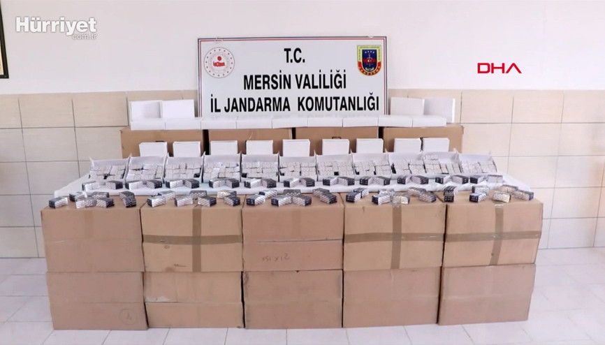 Mersinde 2 milyon 800 bin uyuşturucu hap ele geçirildi