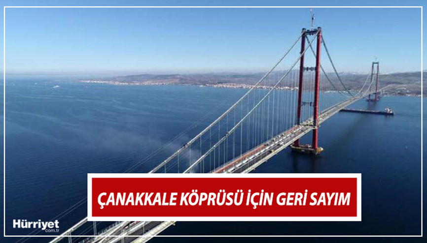 Çanakkale Köprüsü ne zaman açılacak 1915 Çanakkale Köprüsü güzergahı nerede Cumhurbaşkanı Erdoğan açılış tarihini duyurdu Çanakkale Köprüsü ne zaman açılacak 1915 Çanakkale Köprüsü güzergahı nerede Cumhurbaşkanı Erdoğan açılış tarihini duyurdu