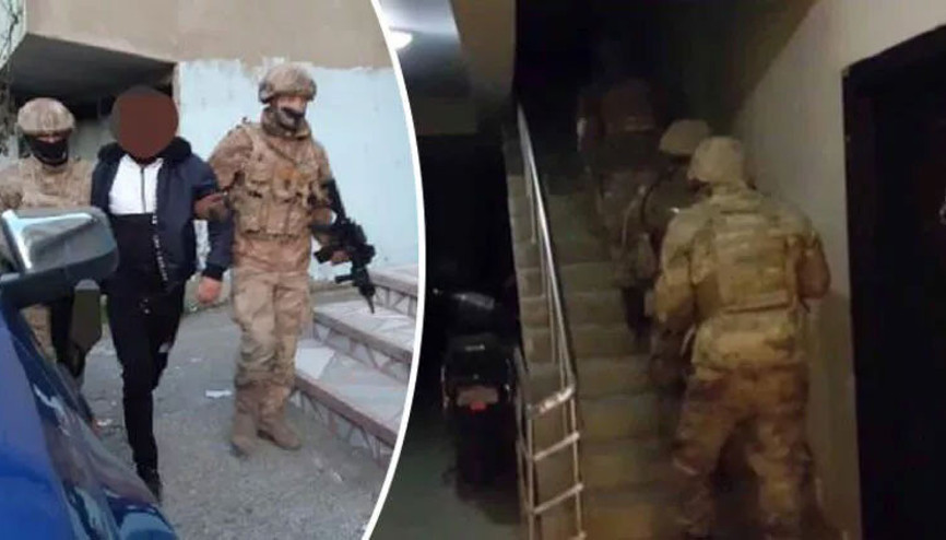 Osmaniyede DEAŞın savaşçı kadrosundaki 3 kişi yakalandı
