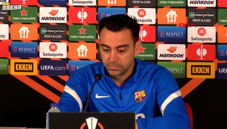 Barcelona Teknik Direktörü Xavi, Galatasaray maçı öncesi değerlendirmelerde bulundu
