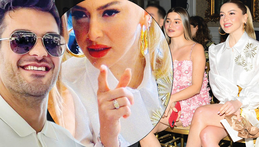 Hadise, Mehmet Dinçerler ile nişanlanmıştı... Yüzük görüldü