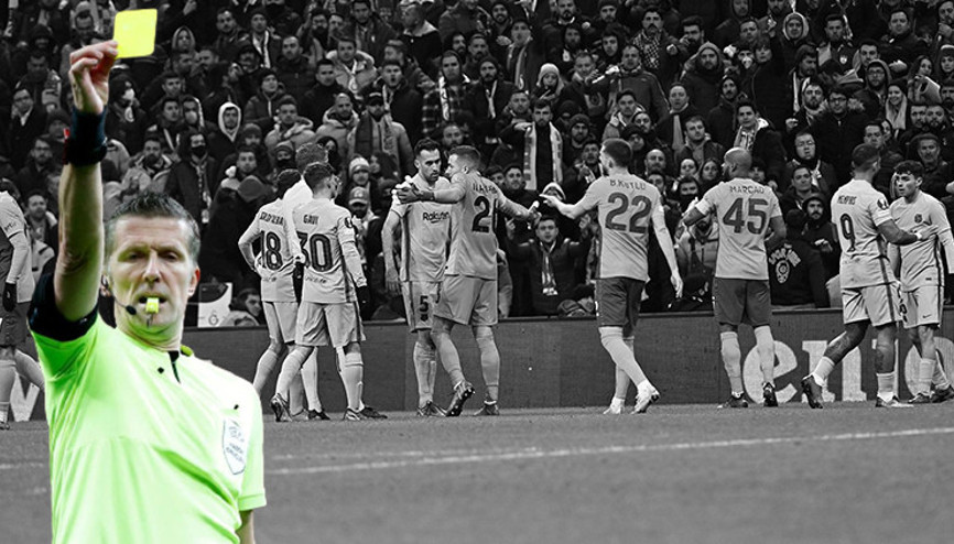 Son Dakika: Galatasaray - Barcelona maçında Jordi Albadan hakem Daniele Orsatoya tehdit ve rest Çıkarım, oynamam İşte yaşananlar ve spor yazarlarının görüşleri...