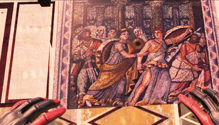 Zeugma’daki Dionysos Evi, metaverse’e taşındı