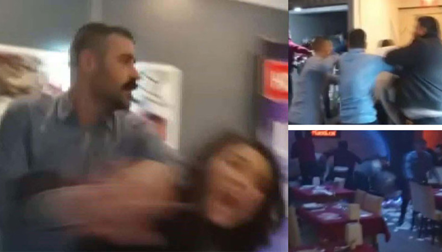 Ataşehirde türkü evinde istek şarkı kavgası