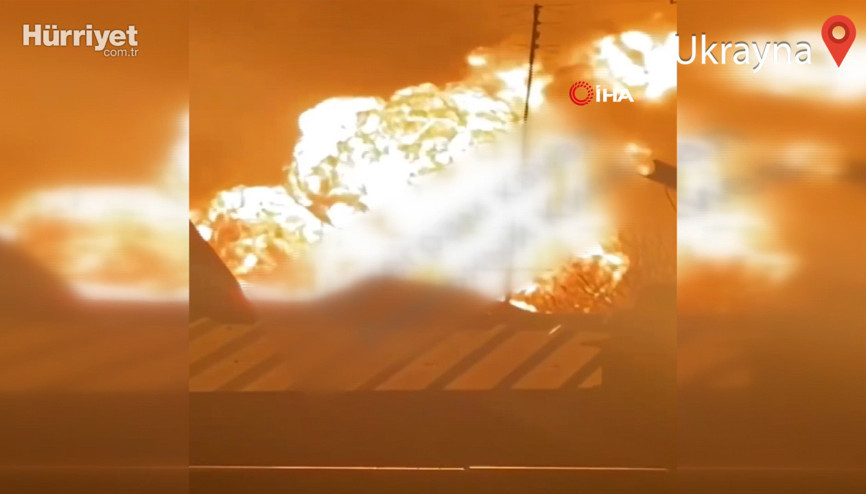 Kiev’e bağlı bölgeler Rusya tarafından vuruldu