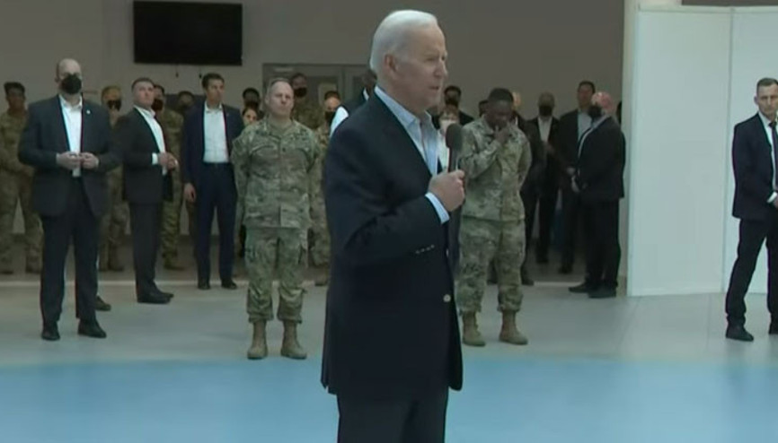 Biden Ukrayna sınırında: Vahşeti önlemek için buradayız