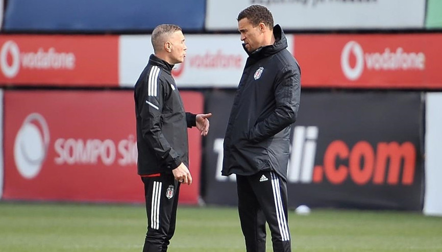 Beşiktaşta Trabzonspor hazırlıkları devam etti Önder Karaveli...
