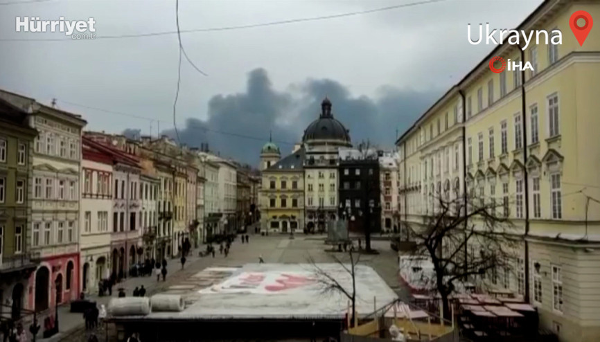 Ukrayna’nın Lviv kentine saldırı gerçekleştirildi
