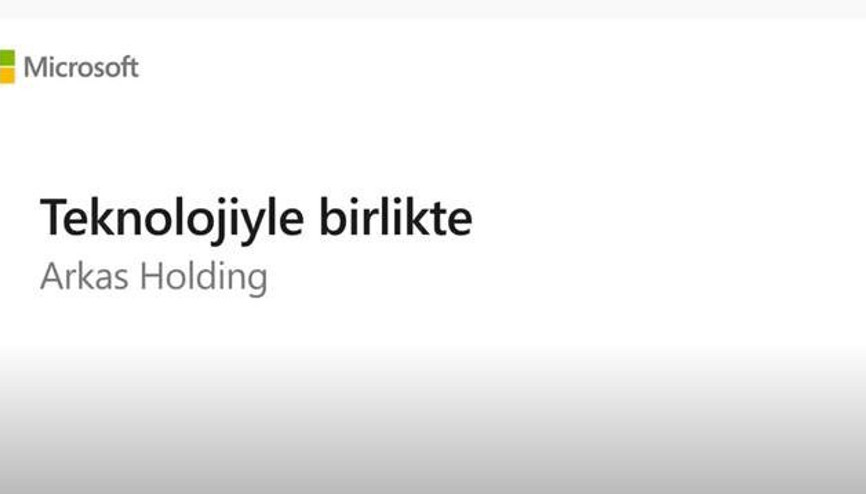 Teknolojiyle birlikte… Arkas Holding Teknolojiyle birlikte… Arkas Holding