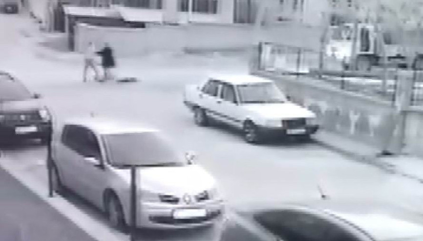 Konyada sokak ortasındaki cinayet anı kamerada Konyada sokak ortasındaki cinayet anı kamerada